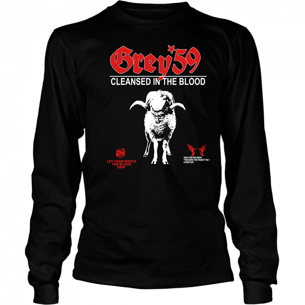 G59 Cleansed In The Blood shirt Long Sleeved