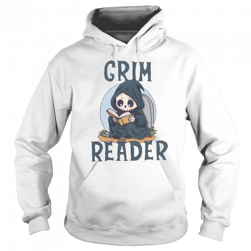 Grim Reader Reading Book T-Shirt Sweatshirt
