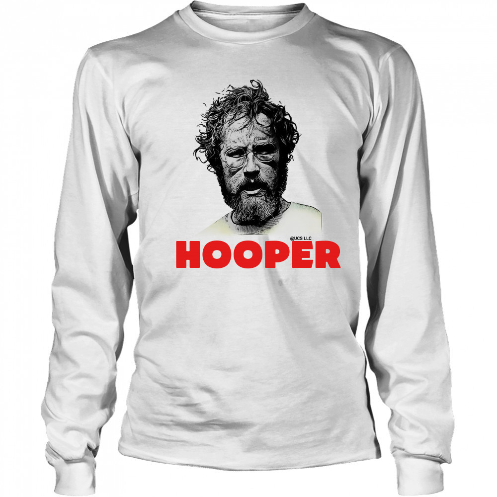 Hooper Jaws Main Character Jaws Movie shirt Long Sleeved