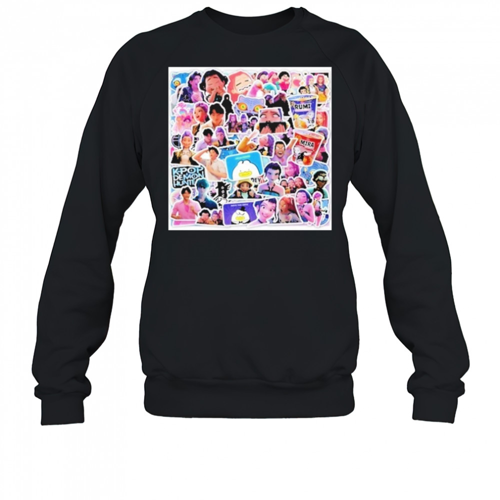 Huntrix Saja Boys Kpop Demon Hunters Shirt Sweatshirt