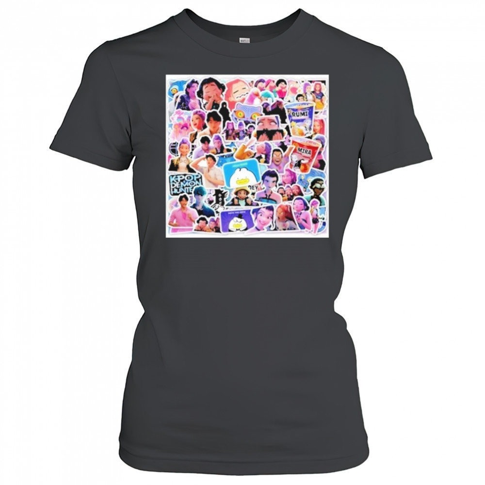 Huntrix Saja Boys Kpop Demon Hunters Shirt Women's T-shirt