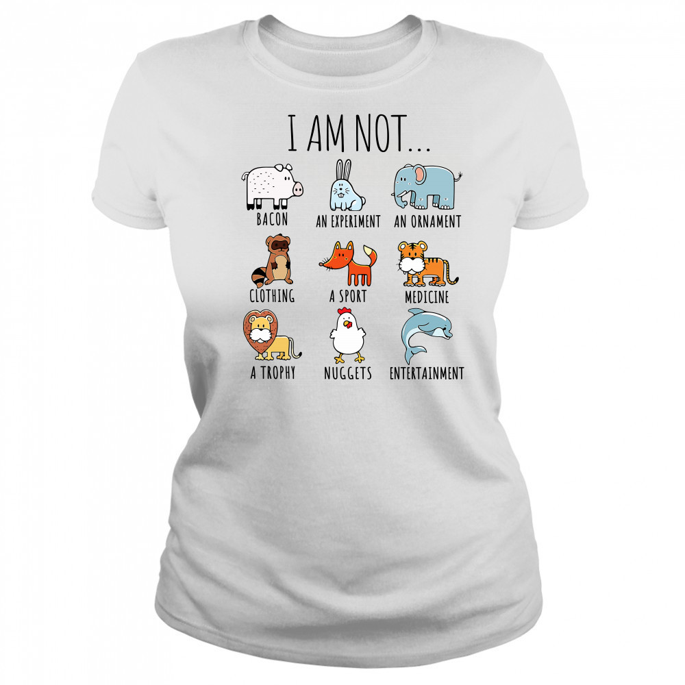 I Am Not Bacon An Experiment An Ornament Clothing shirt Women's T-shirt