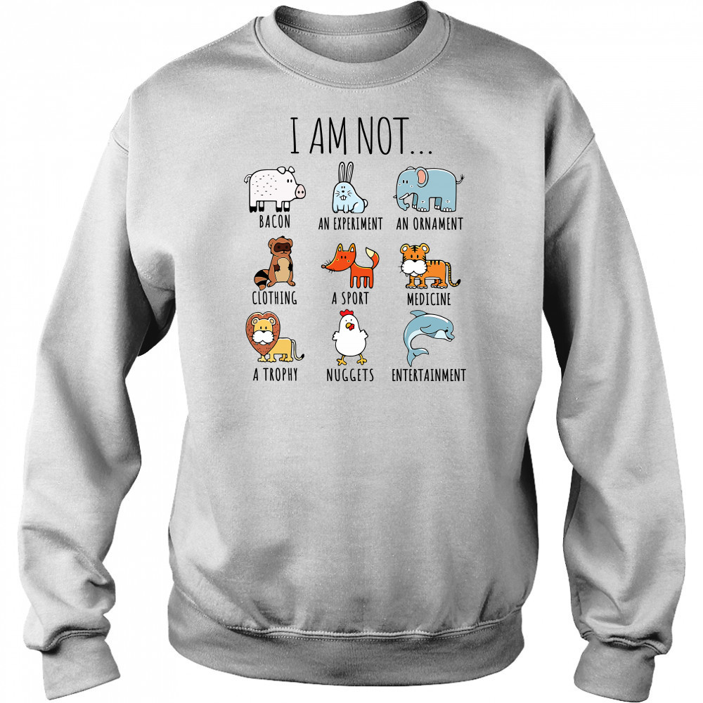 I Am Not Bacon An Experiment An Ornament Clothing shirt Hoodie