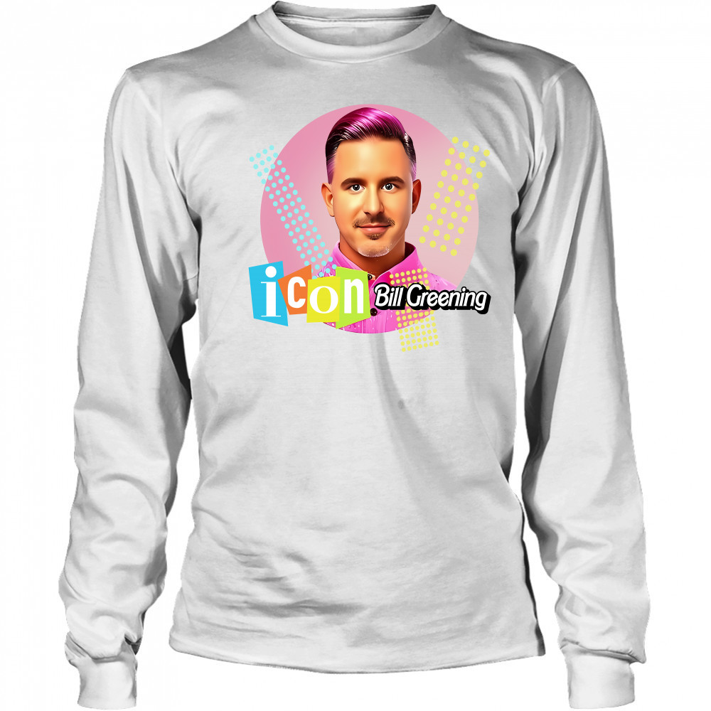 Icon Bill Greening Portrait Shirt Long Sleeved