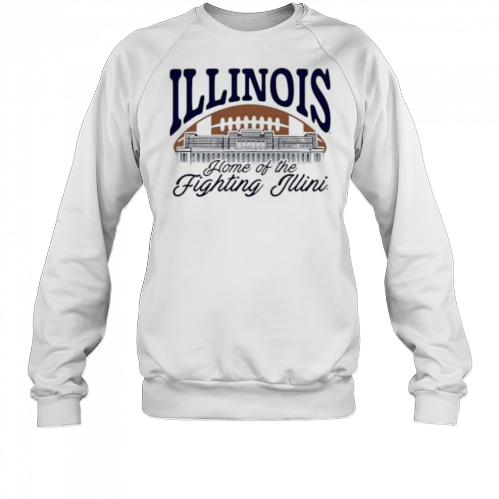 Illinois Football Memorial Stadium shirt Sweatshirt
