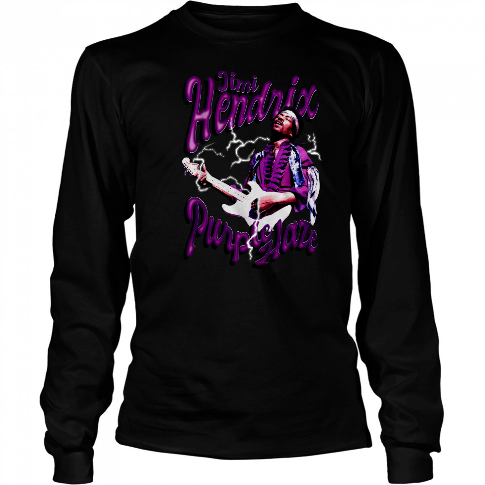 Jimi Hendrix Purple Haze Shirt Long Sleeved