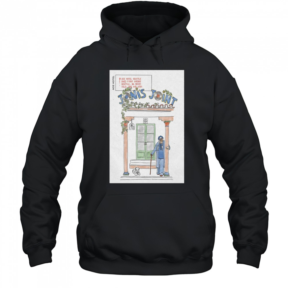 Joni Mitchell Joni’s Joint Seattle WA Poster Shirt Hoodie