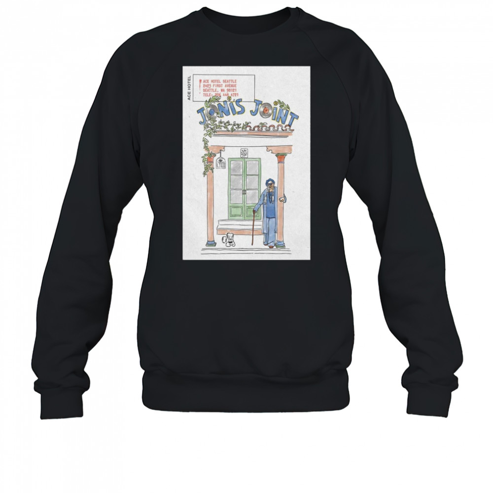 Joni Mitchell Joni’s Joint Seattle WA Poster Shirt Sweatshirt