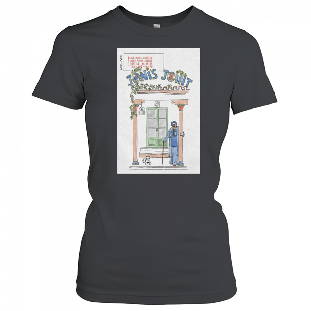 Joni Mitchell Joni’s Joint Seattle WA Poster Shirt Women's T-shirt