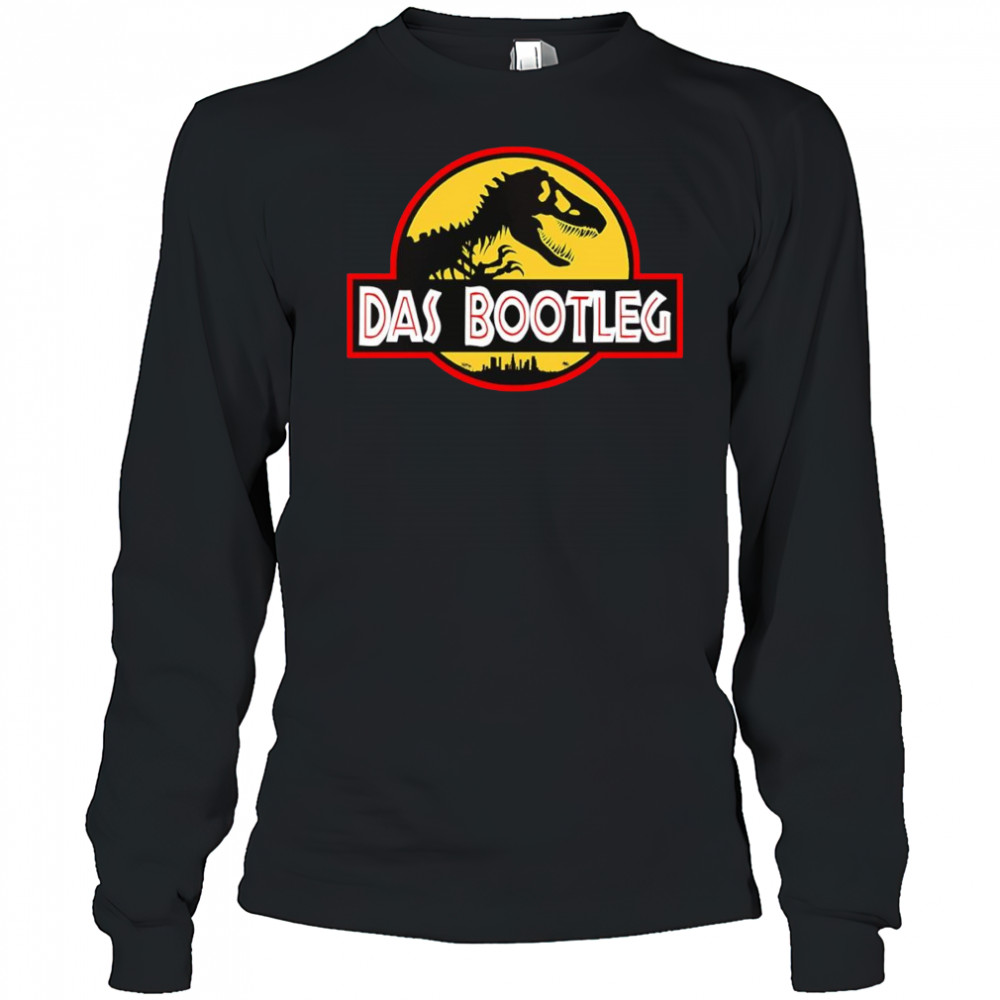 Jurassic Park Das Bootleg logo shirt Long Sleeved