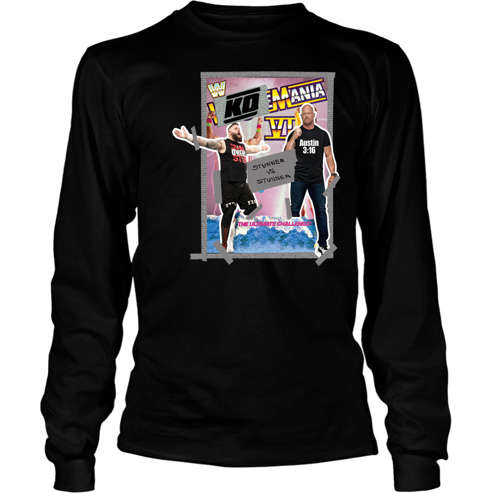 Ko Mania Shirt Kevin Owens KO-Mania 6 T-Shirt Long Sleeved