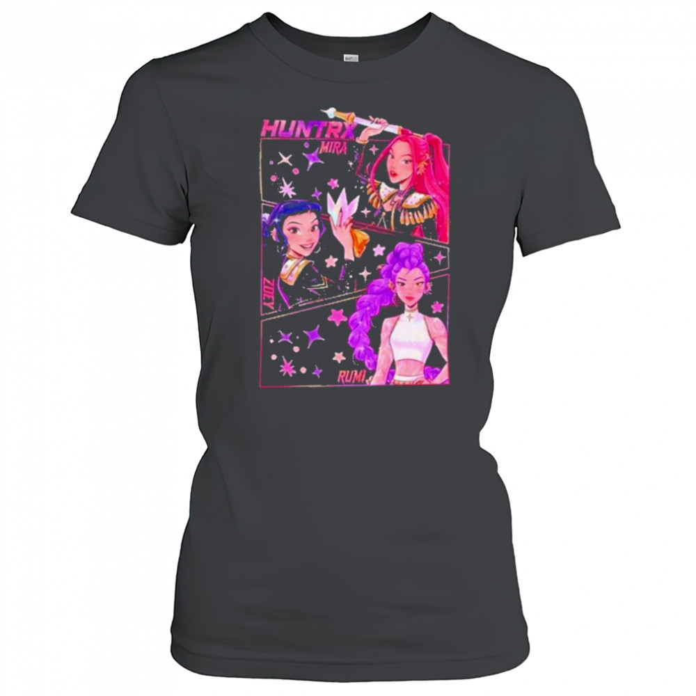 Kpop Demon Hunters Jinu Manga Kpop Huntrix Pin Shirt Women's T-shirt