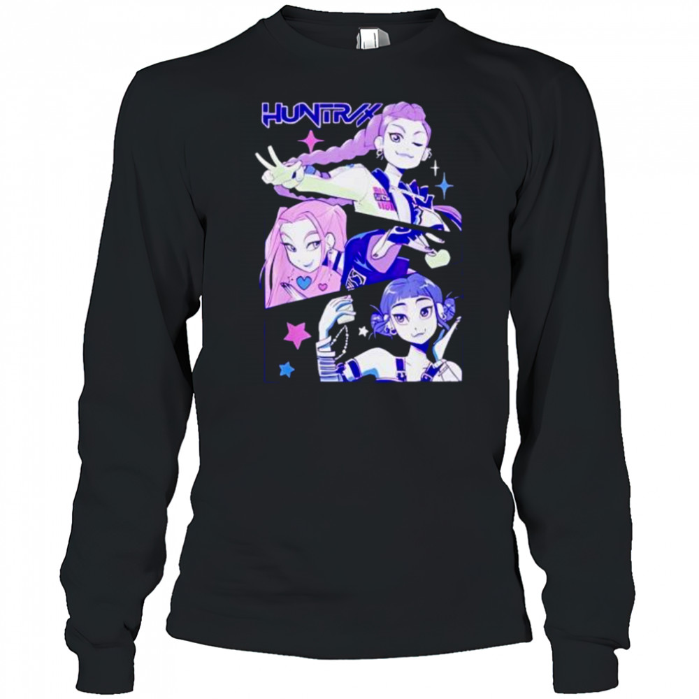 Kpop huntrix demon hunters shirt Long Sleeved