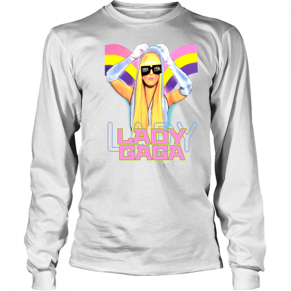 Lady Gaga Concert 2023 T- Shirt, Lady Gaga Concert Tour T- Shirt, Lady Gaga Tour Tickets Merch Long Sleeved
