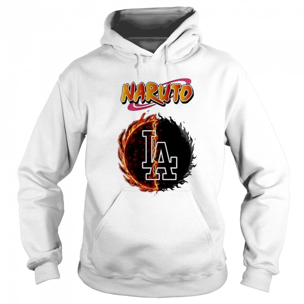 Los angeles Dodgers mlb collab naruto and sasuke 2025 baseball shirt Sweatshirt