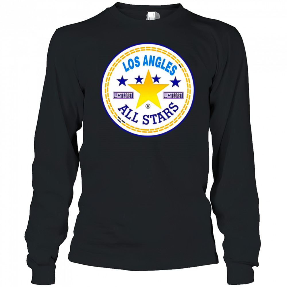 Los Angeles West Coast all stars logo shirt Long Sleeved