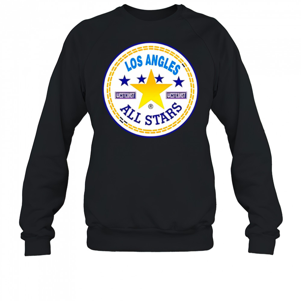 Los Angeles West Coast all stars logo shirt Sweatshirt