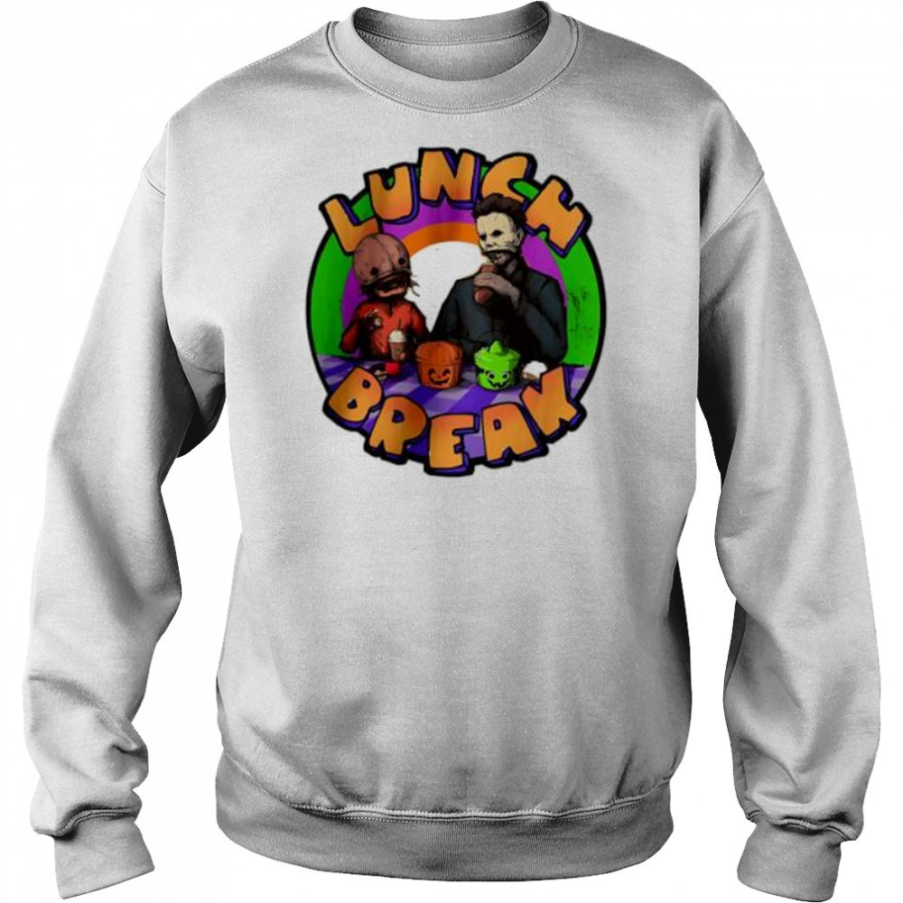Lunch Break horror shirt Hoodie