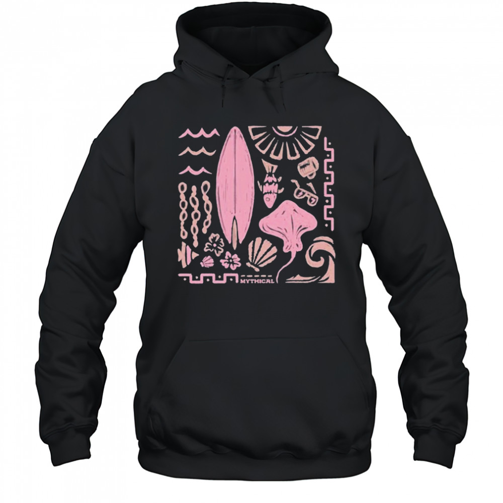 Marine Mosaic Mythical Shirt Hoodie