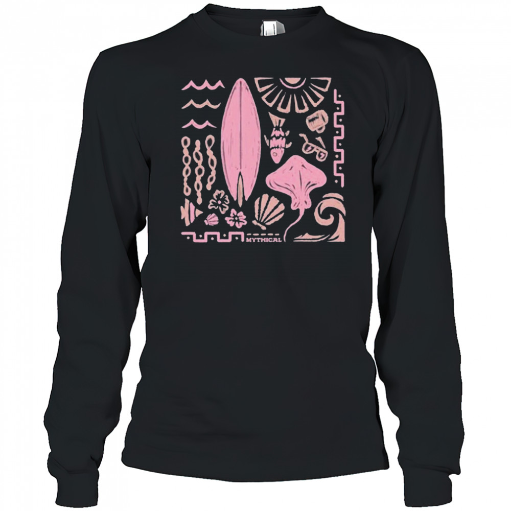 Marine Mosaic Mythical Shirt Long Sleeved