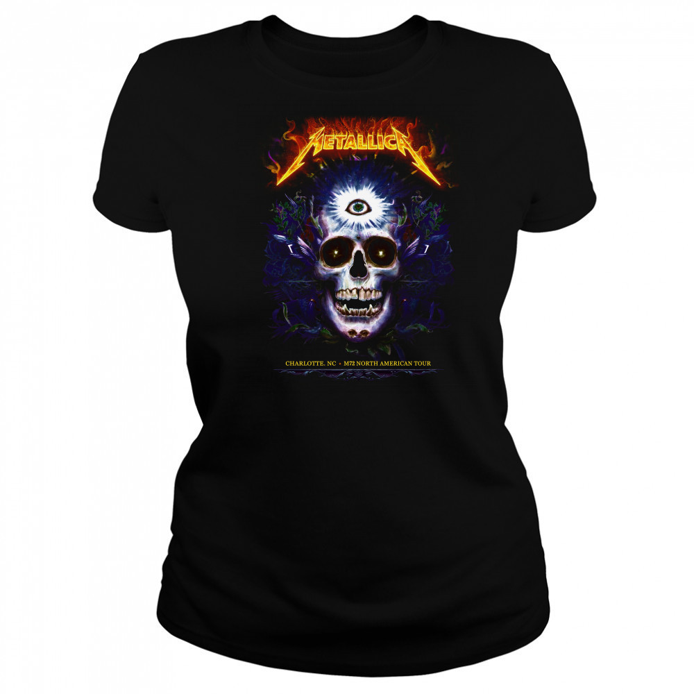 Metallica M72 Charlotte NC 2025 Bank Of America Stadium On May 31st shirt Women's T-shirt