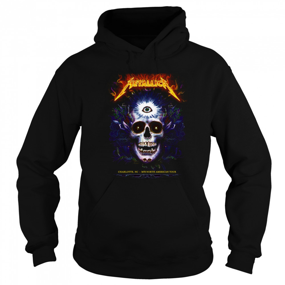 Metallica M72 Charlotte NC 2025 Bank Of America Stadium On May 31st shirt Sweatshirt