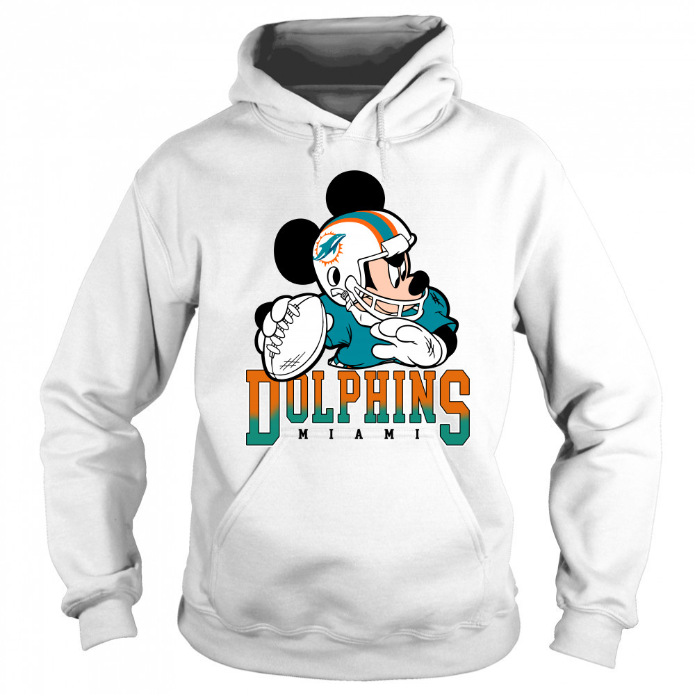 Miami Dolphins Disney Mickey T-shirt Sweatshirt