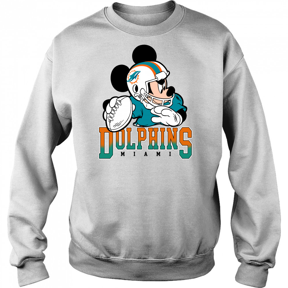 Miami Dolphins Disney Mickey T-shirt Hoodie