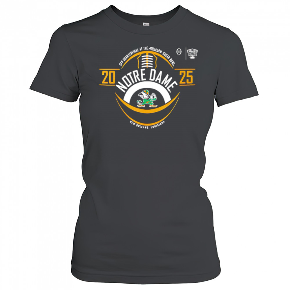 Notre Dame 2025 New Orleans Louisiana shirt Women's T-shirt