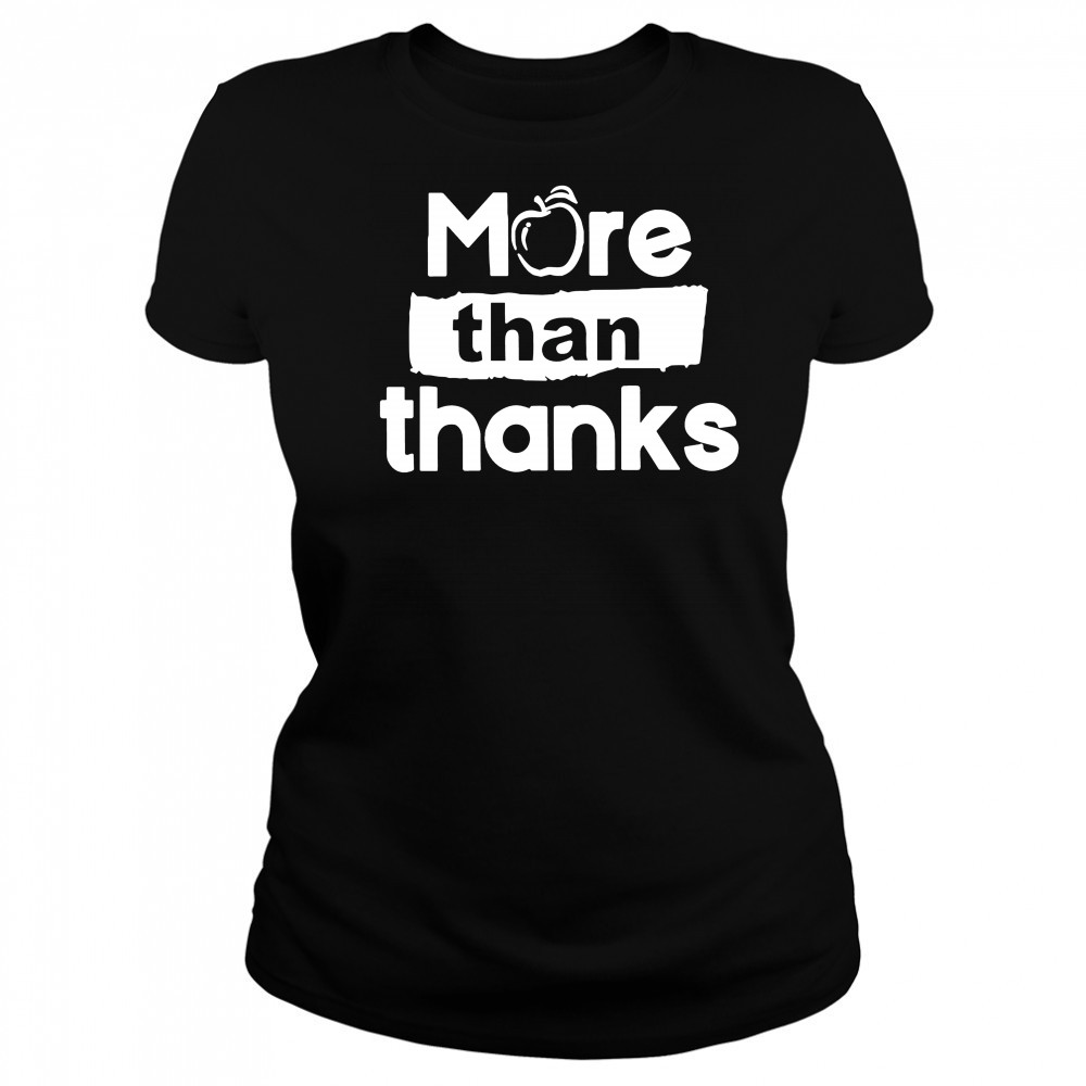 Nsw Teachers Federation More Than Thanks T-Shirt Women's T-shirt