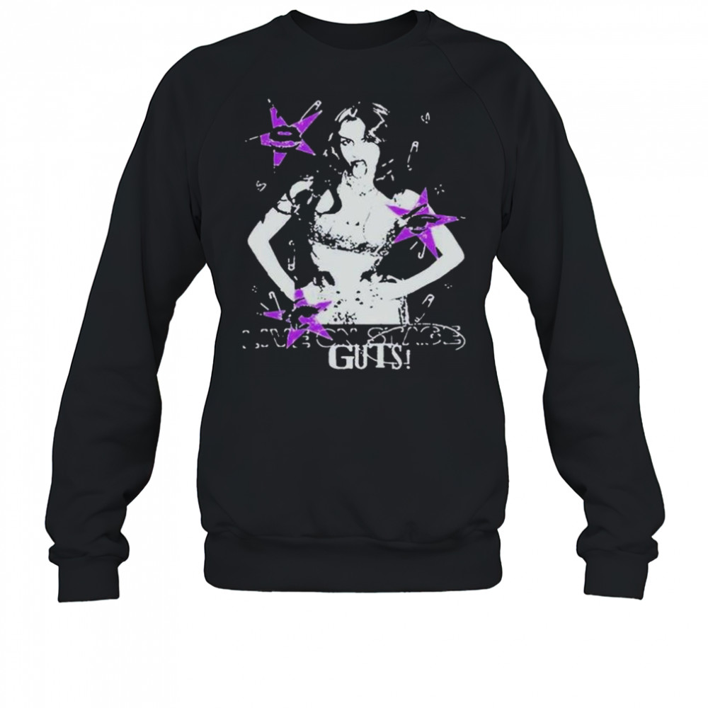 Olivia Rodrigo 2025 Iberdrola Music Madrid Black Shirt Sweatshirt