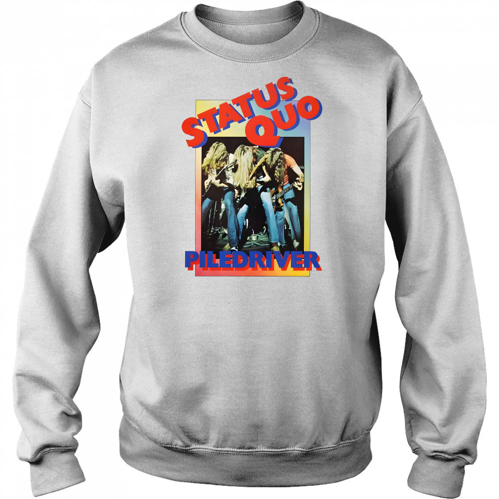 Piledriver Album Art Status Quo shirt Hoodie