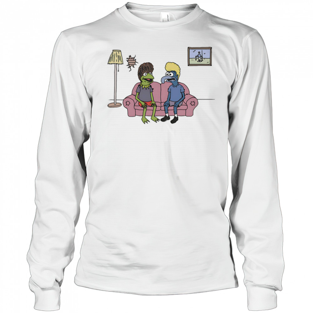 Potent Frog cartoon shirt Long Sleeved