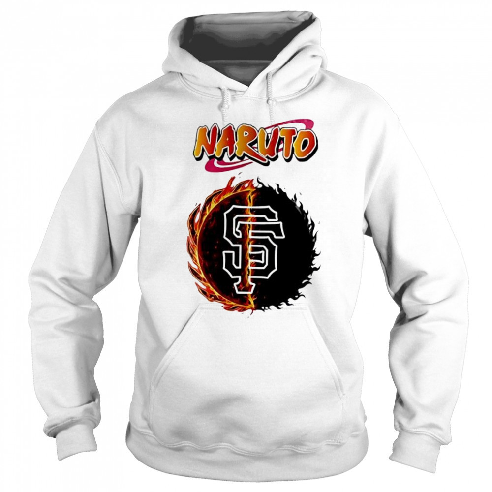 San francisco giants mlb collab naruto and sasuke 2025 baseball shirt Sweatshirt