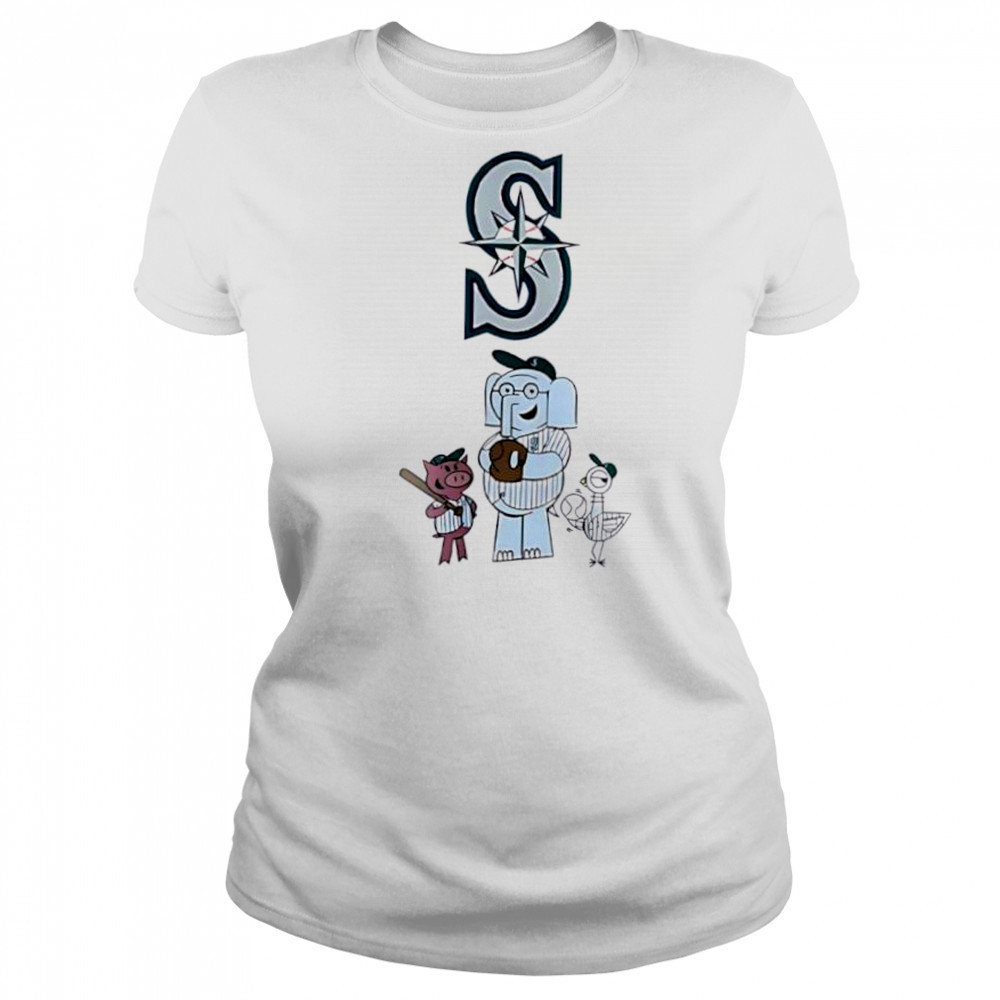 Seattle Mariners The Pigeon Night 2025 Special shirt Women's T-shirt