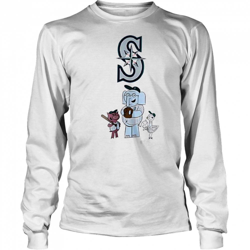 Seattle Mariners The Pigeon Night 2025 Special shirt Long Sleeved