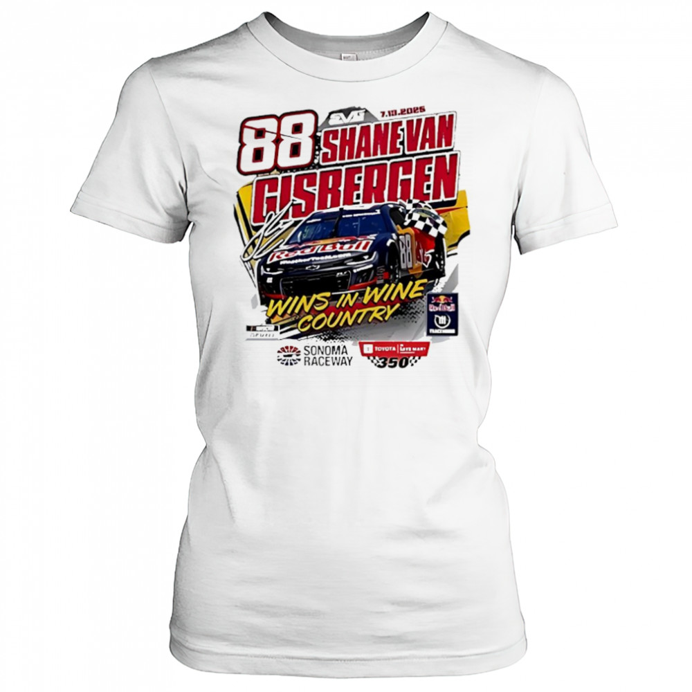 Shane Van Gisbergen Checkered Flag Sports 2025 Shirt Women's T-shirt