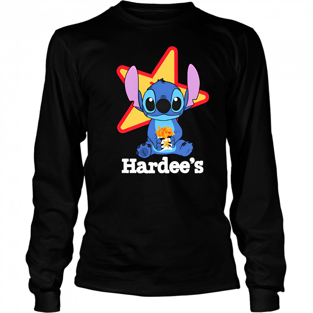 Stitch Hug Hardee’s Shirt Long Sleeved