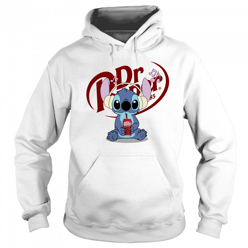 Stitch listen music drink Dr Pepper shirt Sweatshirt