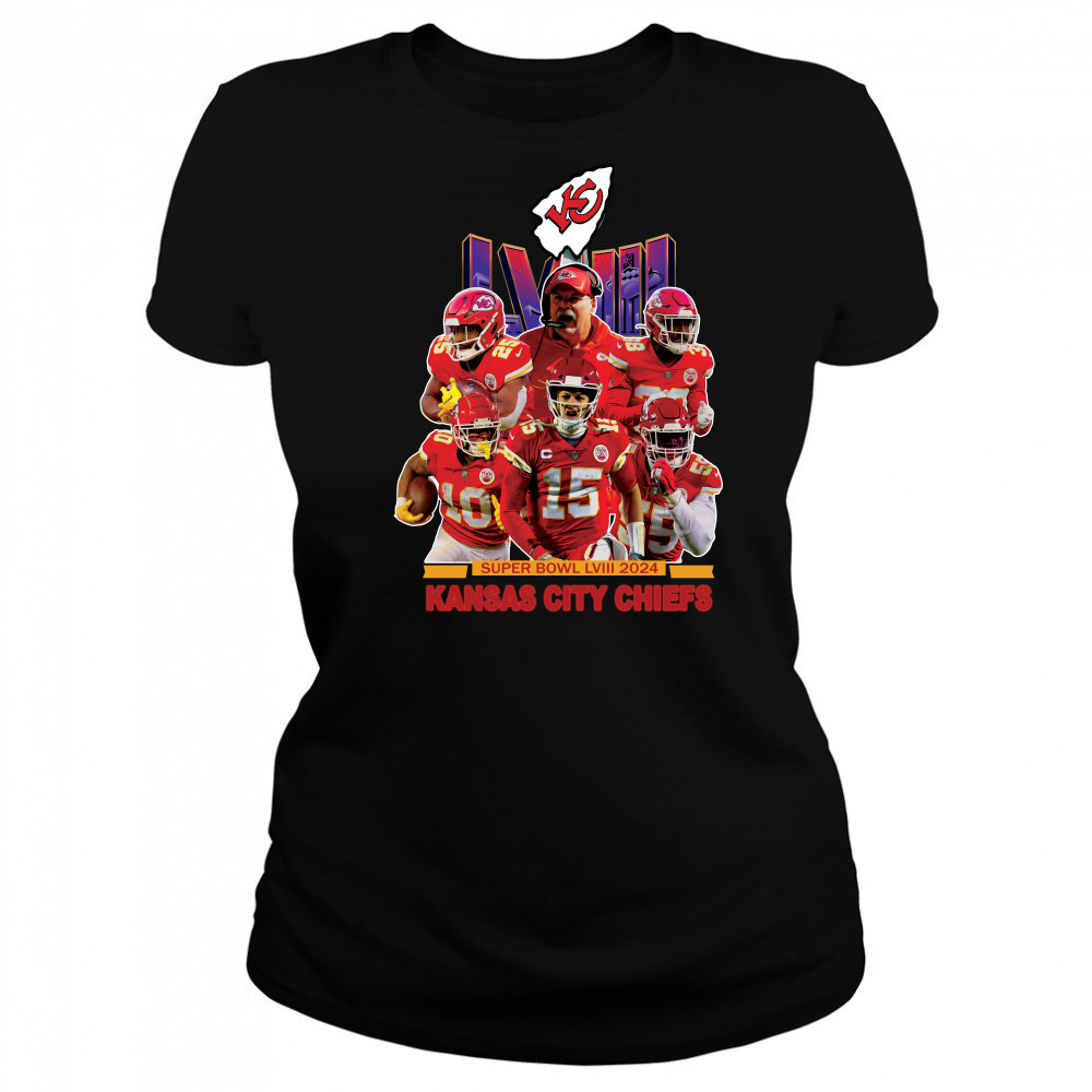 Super Bowl LVIII 2024 Kansas City Chiefs T-shirt Women's T-shirt