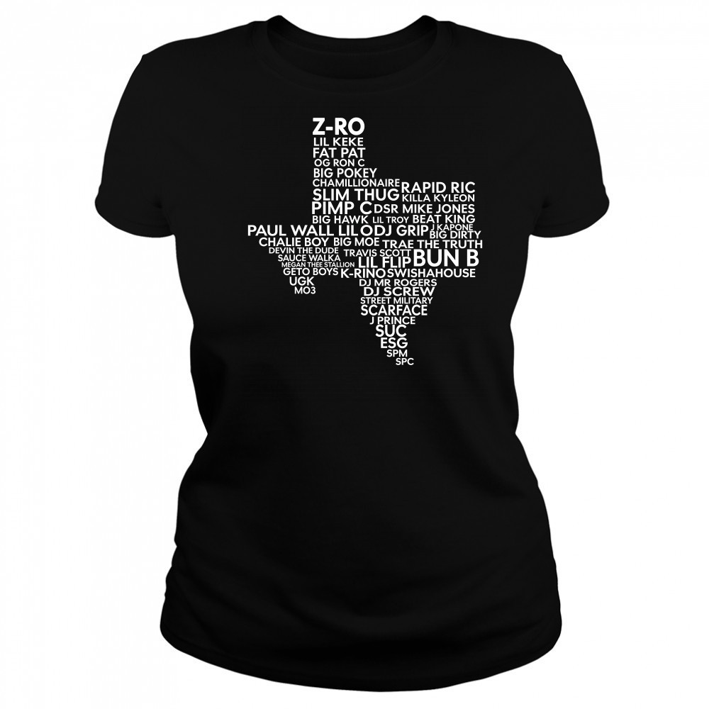 Texas z-ro lil keke fat pat og ron c big pokey shirt Women's T-shirt