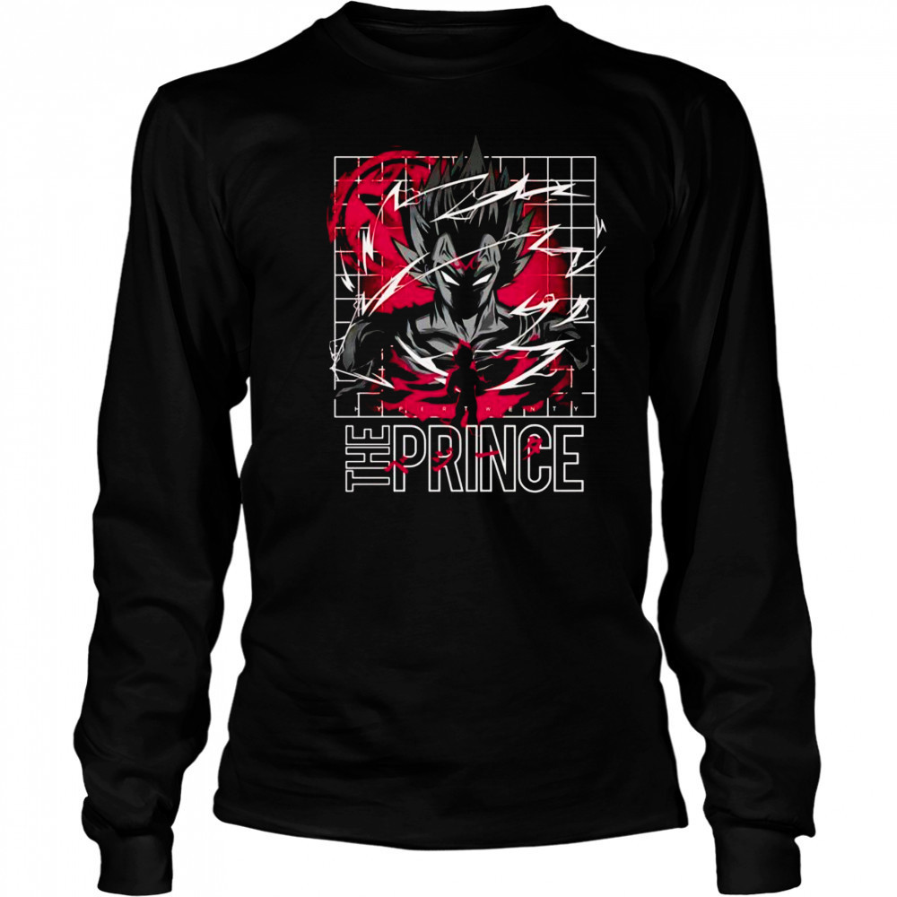 The Prince Vegeta shirt Long Sleeved