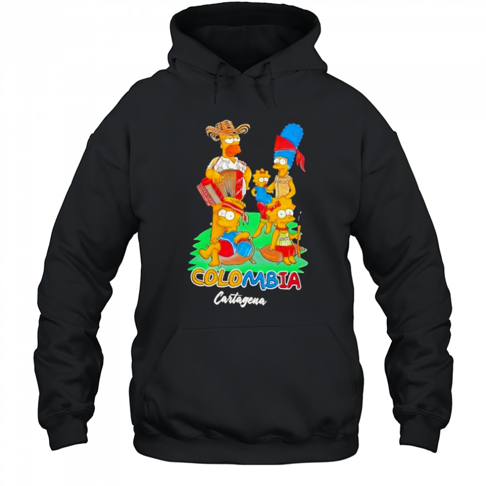 The Simpsons Columbia Cartagena shirt Hoodie