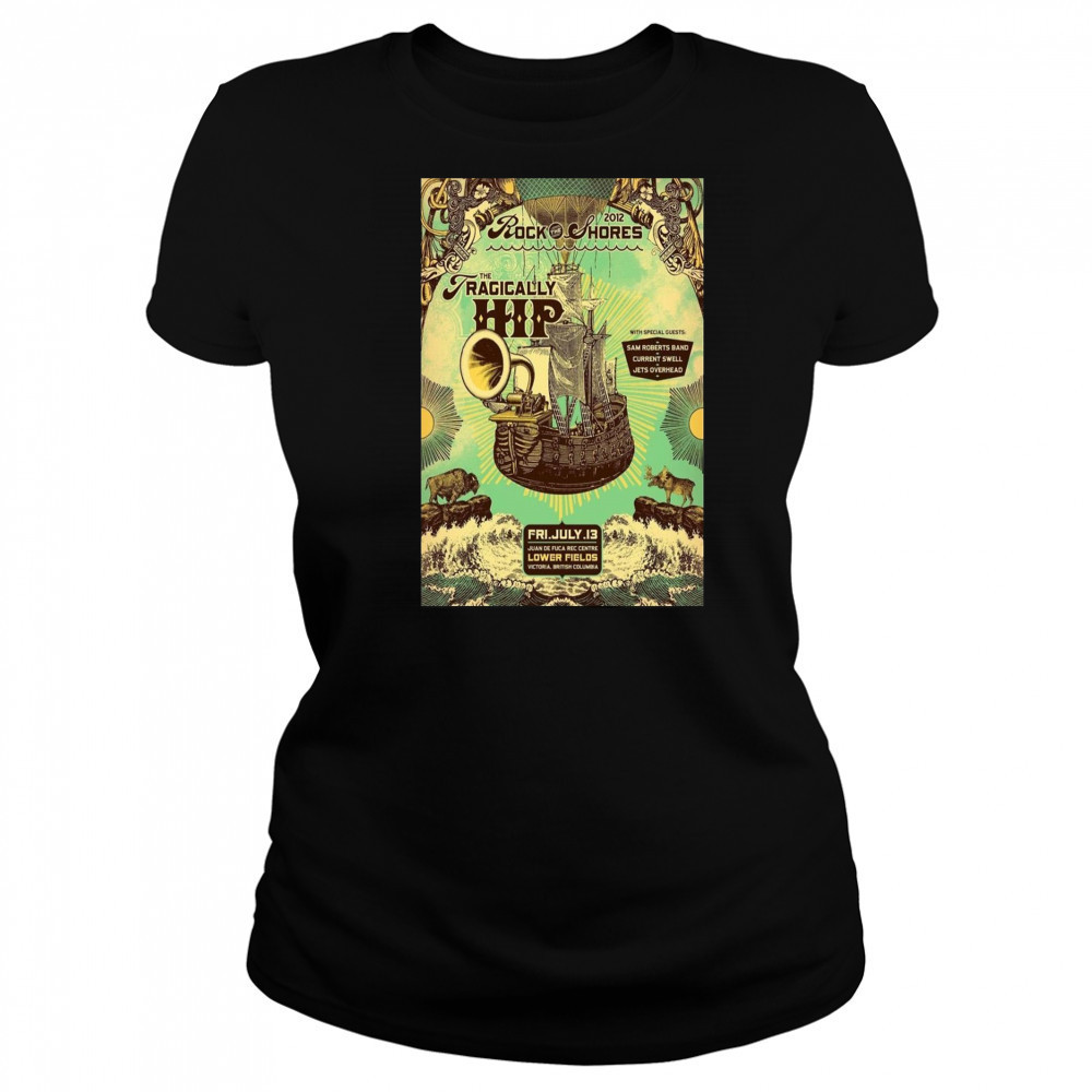 The Tragically Hip Concert Poster T-Shirt Women's T-shirt