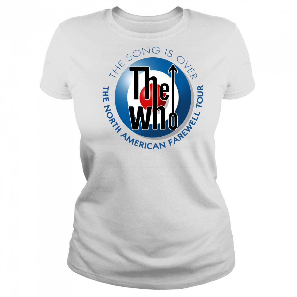 The Who The North American Farewell Tour The Song Is Over 2025 t-shirt Women's T-shirt