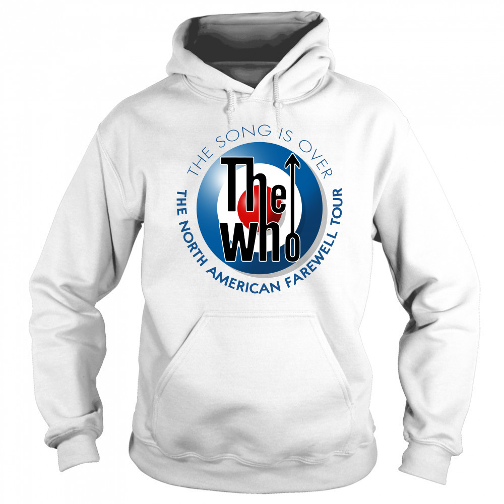 The Who The North American Farewell Tour The Song Is Over 2025 t-shirt Sweatshirt