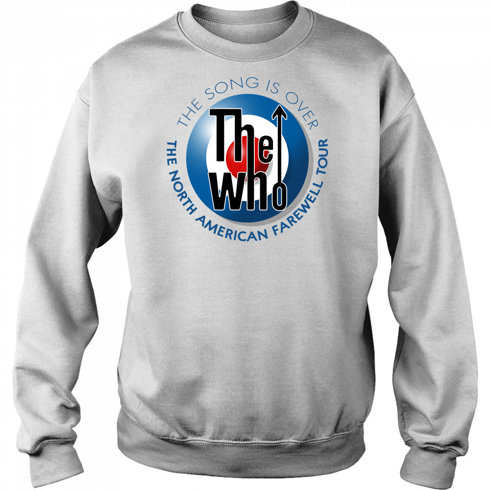 The Who The North American Farewell Tour The Song Is Over 2025 t-shirt Hoodie