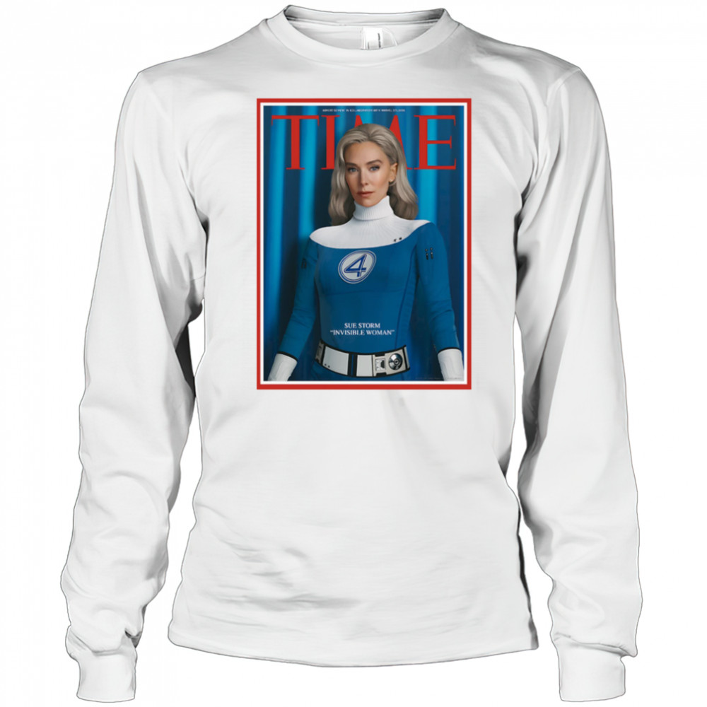 Time Sue Storm Invisible woman shirt Long Sleeved