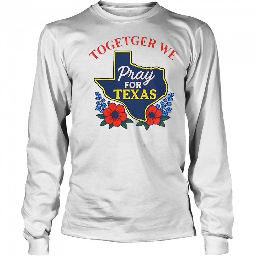 Together For Texas Flower T-Shirt Long Sleeved