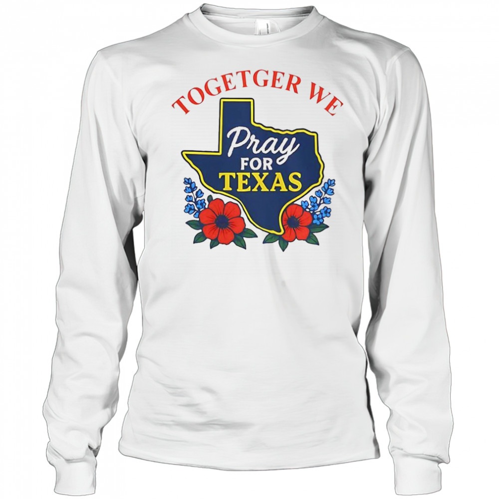 Together For Texas Flower T-Shirt Long Sleeved